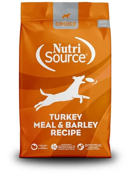 30 Lb Nutrisource Choice Turkey Meal & Barley Dog Food - Healing/First Aid